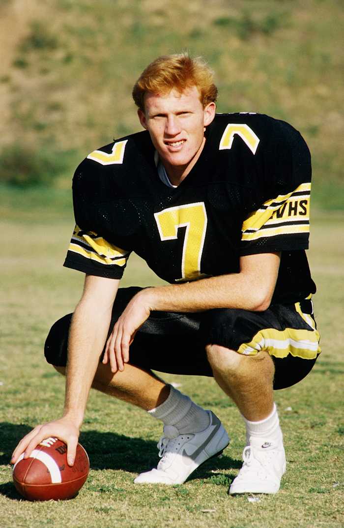 Todd Marinovich was a star in high school but he was secretly dealing with the fury of his father.